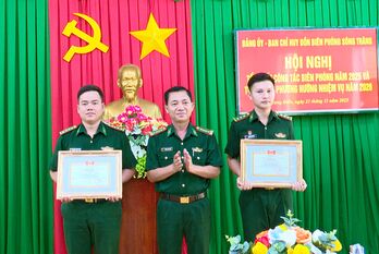 Đồn Biên phòng Sông Trăng: Phát huy sức mạnh đoàn kết, hoàn thành tốt nhiệm vụ