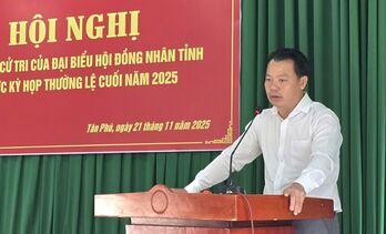 Cử tri xã Tân Phú kiến nghị về việc chậm chi trả bồi thường