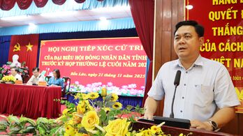 Cử tri xã Bến Lức kiến nghị nhiều vấn đề liên quan dân sinh và môi trường