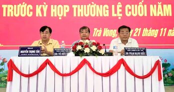 Cử tri xã Trà Vong kiến nghị về việc kéo điện phục vụ sản xuất