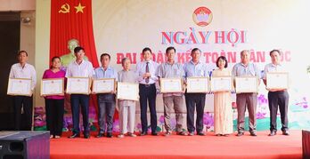 Phường Gò Dầu: Tổ chức Ngày hội Đại đoàn kết toàn dân tộc liên khu dân cư