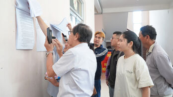 Lấy ý kiến phương án bồi thường Khu đô thị thị trấn Cần Giuộc - phía Bắc