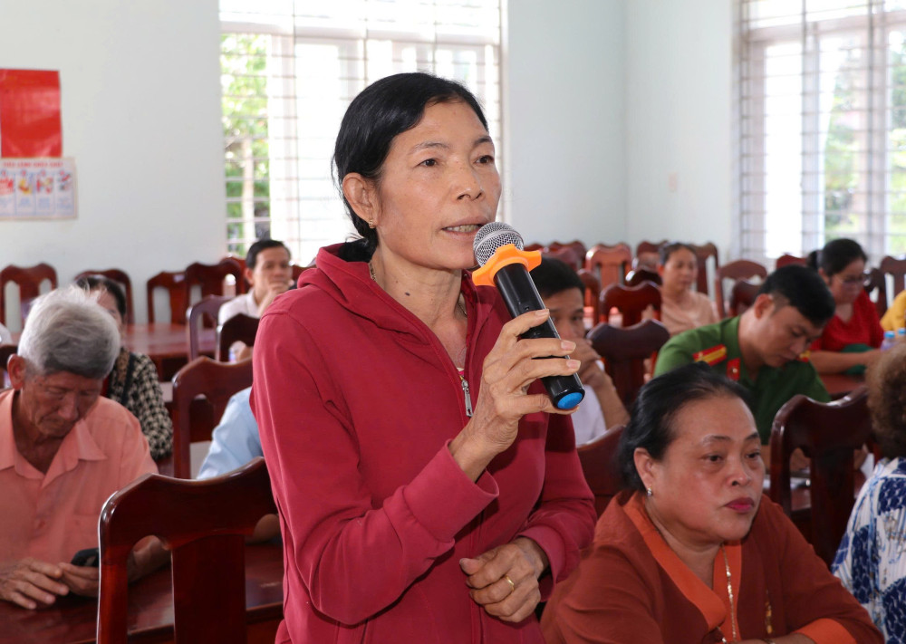 Cử tri xã Thạnh Đức, xã Phước Thạnh kiến nghị về việc mạo danh để lừa đảo và công tác bảo mật thông tin