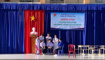 Tuyên truyền an toàn giao thông cho học sinh của Trường THPT Tây Ninh