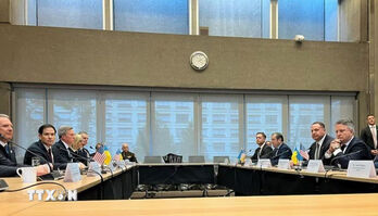 Mỹ và Ukraine ra tuyên bố chung, cam kết thúc đẩy nền hòa bình bền vững