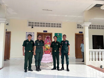 Đối ngoại biên phòng góp phần xây dựng biên giới hòa bình, hữu nghị, hợp tác và phát triển