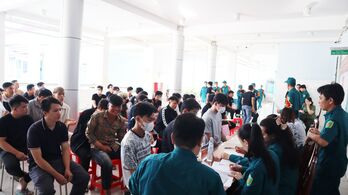 Tây Ninh: Thanh niên tích cực tham gia khám sức khoẻ nghĩa vụ quân sự năm 2026