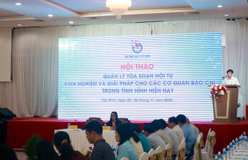 Nâng cao năng lực và tư duy trong quản lý tòa soạn hội tụ của cơ quan báo chí