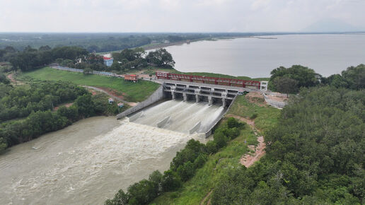 Hồ Dầu Tiếng điều tiết nước ứng phó cơn bão số 15