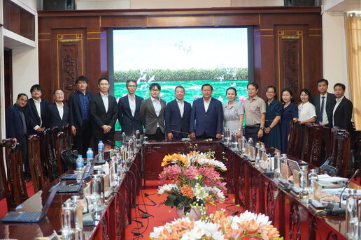 Lãnh đạo tỉnh Tây Ninh tiếp Tổ chức NEDO và Tập đoàn Obayashi