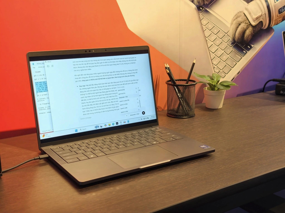 Xu hướng dùng AI PC xử lý dữ liệu cục bộ cho người làm nội dung