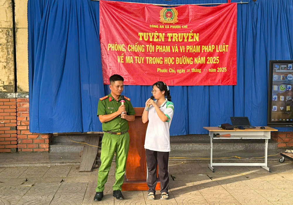 Tuyên truyền phòng, chống tội phạm và vi phạm pháp luật cho học sinh