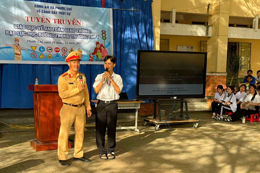 Tuyên truyền phòng, chống tội phạm và vi phạm pháp luật cho học sinh