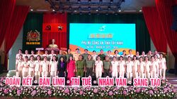 Đại hội đại biểu Phụ nữ Công an tỉnh Tây Ninh lần thứ I thành công tốt đẹp