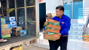 Tuổi trẻ Tây Ninh hướng về miền Trung bằng những hành động thiết thực