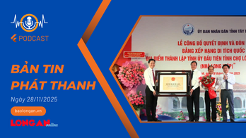 Bản tin phát thanh ngày 28/11/2025