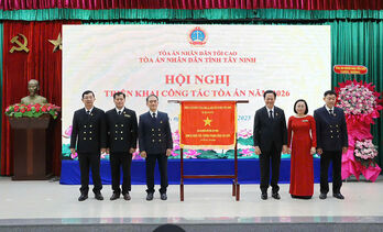 Tòa án Nhân dân tỉnh Tây Ninh triển khai công tác Tòa án năm 2026