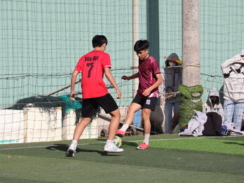 Sôi nổi giải bóng đá học sinh