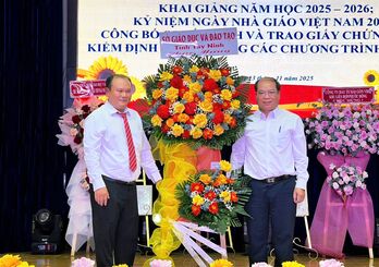 Nhà đầu tư tâm huyết với sự nghiệp giáo dục