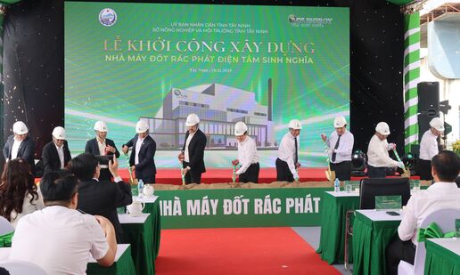 Khởi công Nhà máy đốt rác phát điện Tâm Sinh Nghĩa - Hướng tới phát triển xanh bền vững