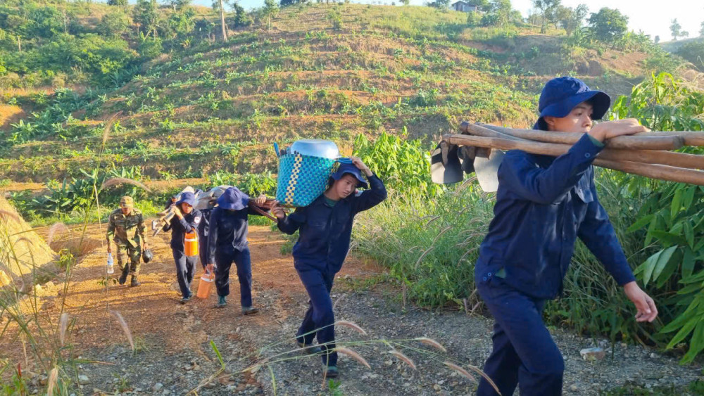 Đội K73 tìm kiếm được 14 bộ hài cốt liệt sĩ tại Campuchia