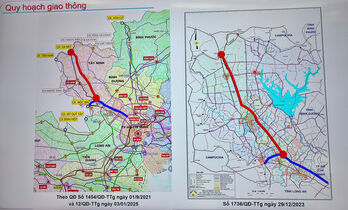 Tây Ninh xem xét chủ trương đầu tư tuyến cao tốc Gò Dầu – Xa Mát giai đoạn 1