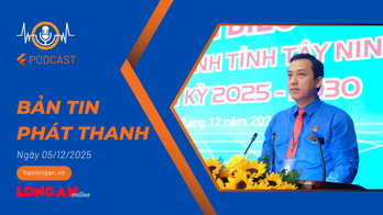 Bản tin phát thanh ngày 05/12/2025