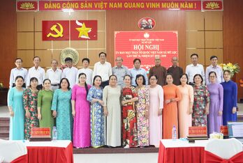 Xã Mỹ Lộc tổ chức Hội nghị Ủy ban Mặt trận Tổ quốc Việt Nam xã lần thứ II
