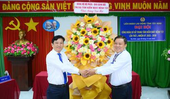 Đại hội Công đoàn cơ sở Trung tâm Kiểm soát bệnh tật tỉnh Tây Ninh lần thứ I, nhiệm kỳ 2025-2030