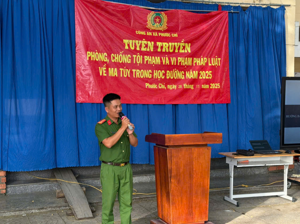 Tránh xa ma tuý – Vì cuộc sống tươi đẹp