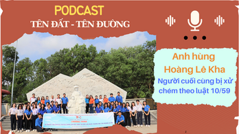 Anh hùng Hoàng Lê Kha - Người cuối cùng bị xử chém theo luật 10/59