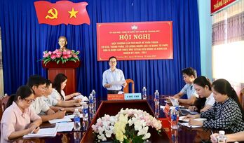 UBMTTQ Việt Nam xã Truông Mít tổ chức Hội nghị hiệp thương lần thứ nhất giới thiệu ứng cử đại biểu HĐND xã nhiệm kỳ 2026–2031