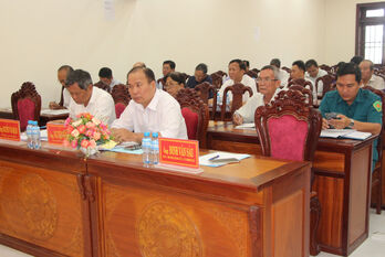 Xã Thủ Thừa: Hiệp thương lần thứ nhất thỏa thuận về cơ cấu, thành phần, số lượng đại biểu HĐND xã