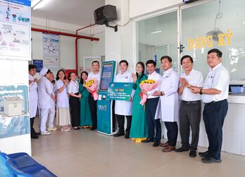 Tiếp nhận và vận hành kiosk y tế thông minh