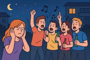 Say xỉn, hát hò gây mất trật tự, coi chừng bị phạt nặng