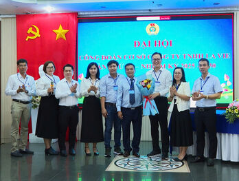 Ông Nguyễn Thanh Toàn giữ chức Chủ tịch Công đoàn cơ sở Công ty TNHH La Vie