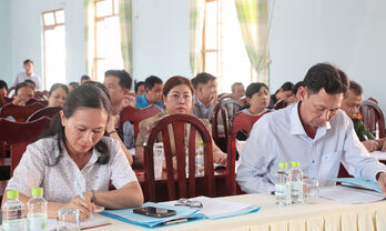 Đảng ủy xã Thạnh Đức: Học tập, quán triệt Nghị quyết Đại hội Đại biểu Đảng bộ tỉnh