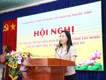 Cử tri xã Phước Vinh: Tự chủ giáo dục Đại học sẽ ảnh hưởng tới gia đình sinh viên có hoàn cảnh khó khăn