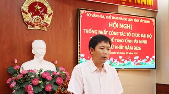 Thống nhất công tác tổ chức Đại hội Thể dục thể thao tỉnh Tây Ninh lần thứ I năm 2026