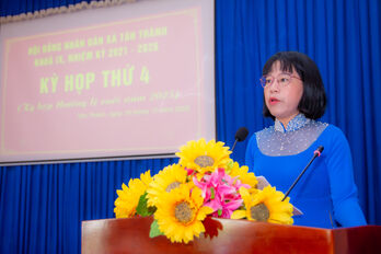 Kỳ họp thứ 4 HĐND xã Tân Thành: Thông qua 8 nghị quyết